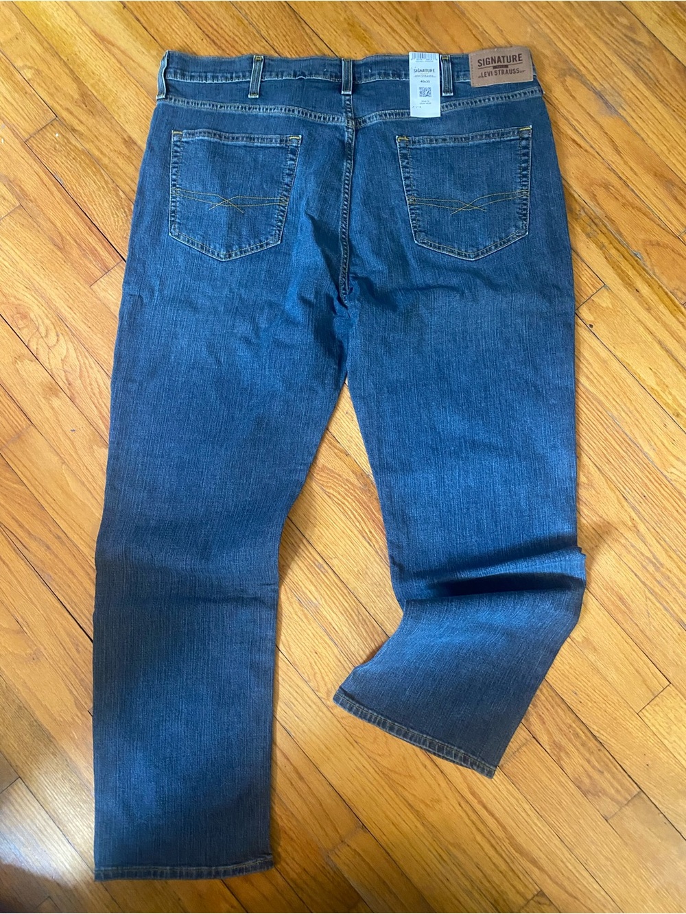 Levi’s Signature Men Straight Jeans - Dark Blue New!! 40x30
